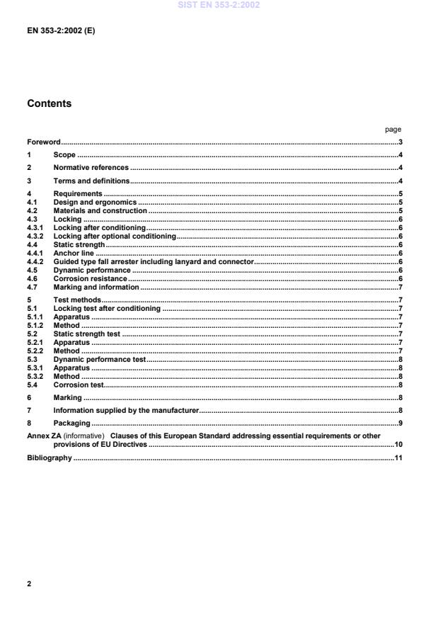 EN 353-2:2002 EN 353-2:2002 - Page 4 preview