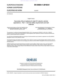 SIST EN 50604-1:2016/A1:2021 SIST EN 50604-1:2016/A1:2021 - Page 3 preview