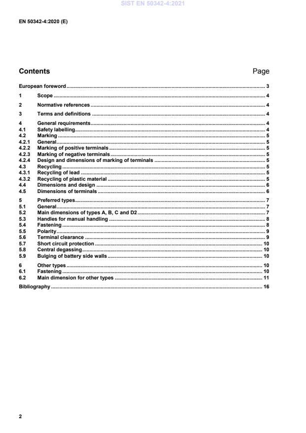 SIST EN 50342-4:2021 SIST EN 50342-4:2021 - BARVE - Page 4 preview