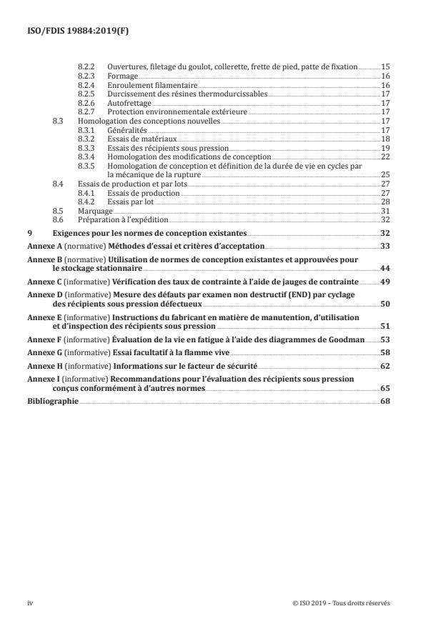 ISO/FDIS 19884 ISO/FDIS 19884 - Hydrogene gazeux -- Bouteilles et tubes pour stockage stationnaire - Page 4 preview