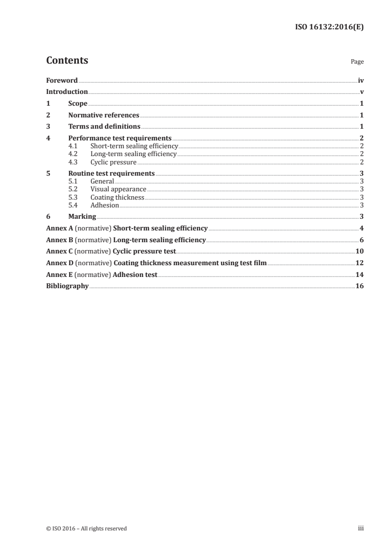 ISO 16132:2016 - Ductile iron pipes and fittings — Seal coats for cement mortar linings
Released:4/21/2016