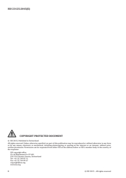 ISO 23125:2015 - Machine tools — Safety — Turning machines
Released:3/7/2016 - Page 2 preview