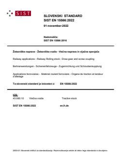 EN 15566:2022 EN 15566:2022 - Page 1 preview