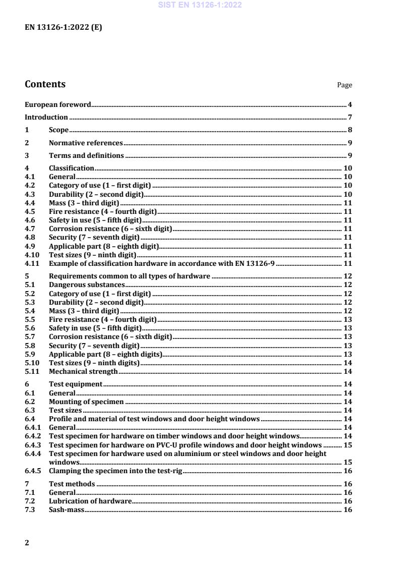 SIST EN 13126-1:2022 SIST EN 13126-1:2022 - Page 4 preview