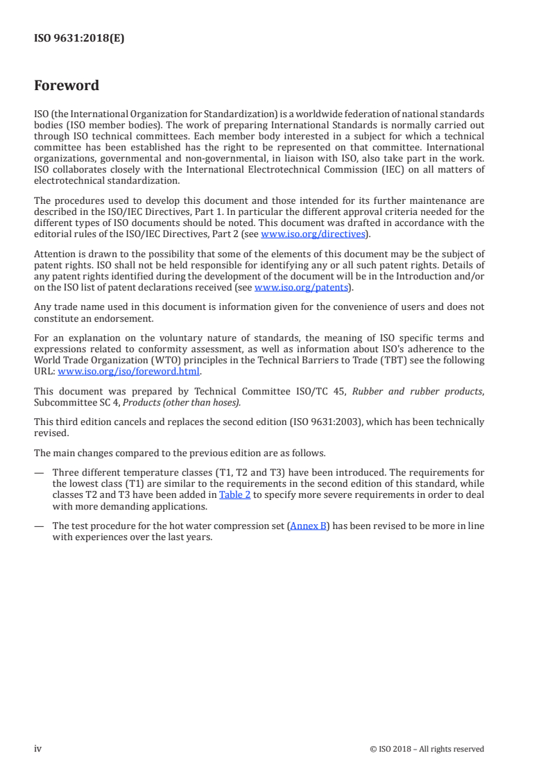 ISO 9631:2018 ISO 9631:2018 - Rubber seals — Joint rings for pipelines for hot-water supply up to 110 °C — Specification for the material
Released:3/6/2018 - Page 4 preview