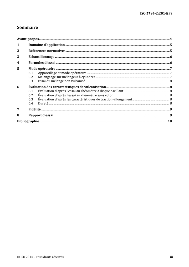 ISO 5794-2:2014 - Ingrédients de mélange du caoutchouc — Silices hydratées précipitées — Partie 2: Méthodes d'évaluation dans le caoutchouc styrène-butadiène
Released:6. 05. 2015