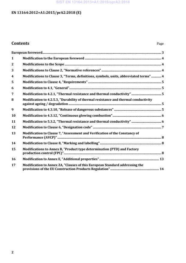 SIST EN 13164:2013+A1:2015/oprA2:2018 SIST EN 13164:2013+A1:2015/oprA2:2018 - Page 4 preview