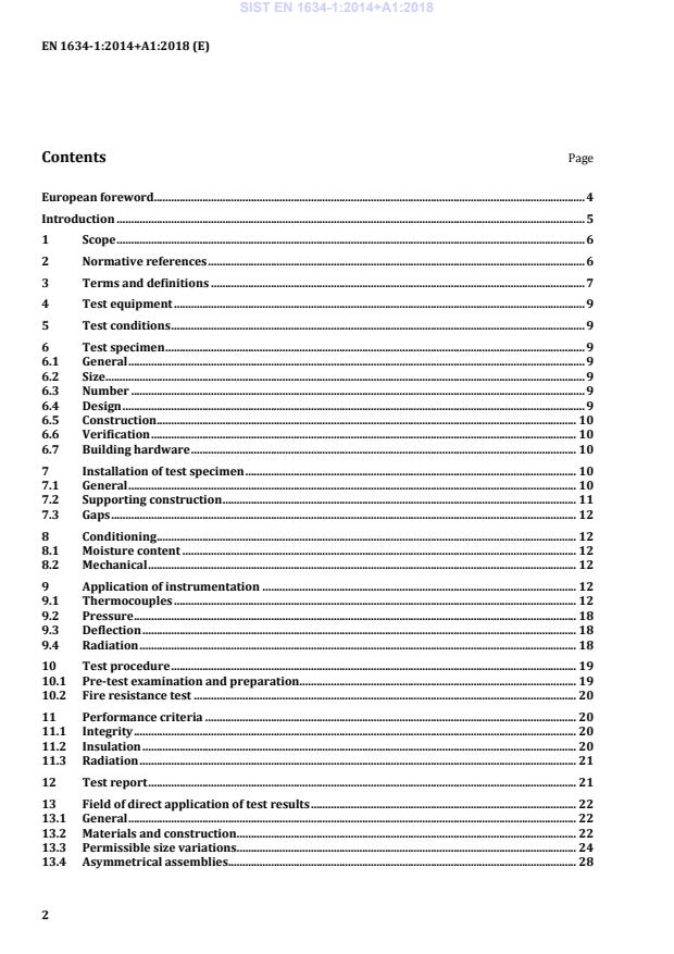 EN 1634-1:2014+A1:2018 EN 1634-1:2014+A1:2018 - Page 4 preview