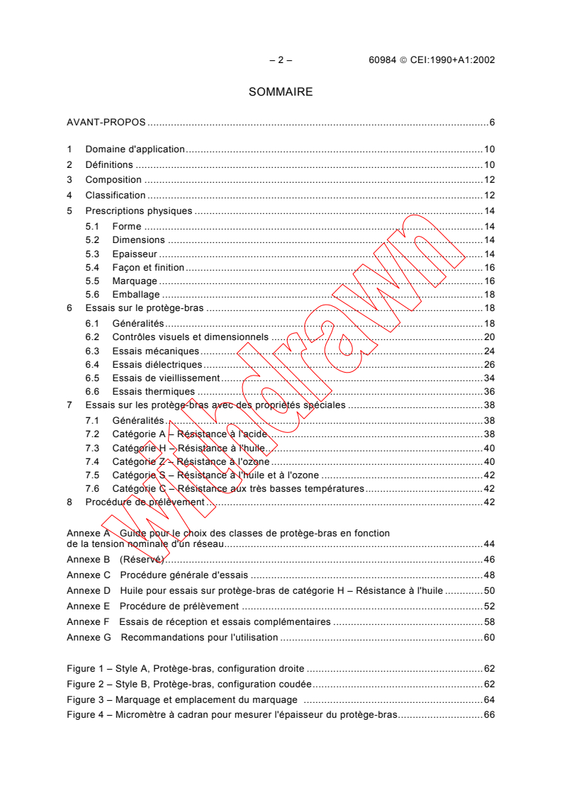 IEC 60984:1990 IEC 60984:1990+AMD1:2002 CSV - Sleeves of insulating material for live working
Released:6/25/2002
Isbn:2831863937 - Page 4 preview