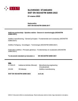 EN ISO/ASTM 52900:2022 - Page 1 preview