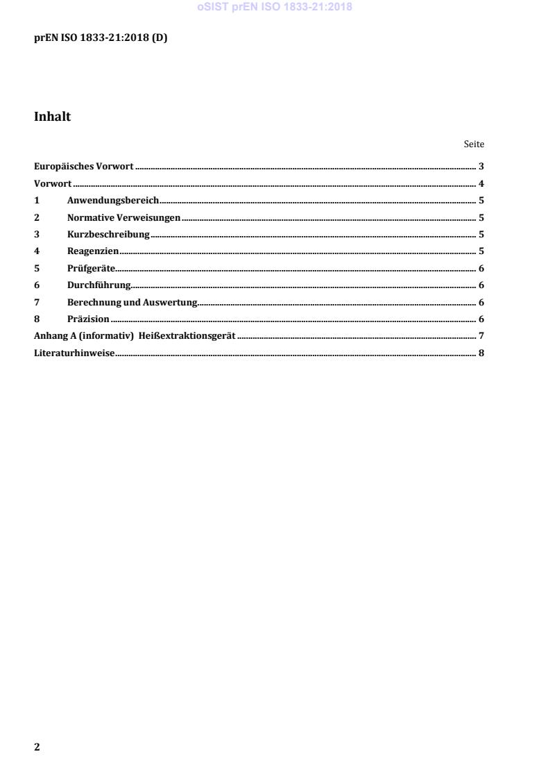 SIST EN ISO 1833-21:2019 oSIST prEN ISO 1833-21:2018 - Page 4 preview