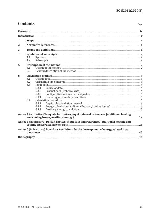 ISO 52031:2020 - Energy performance of buildings -- Method for calculation of system energy requirements and system efficiencies -- Space emission systems (heating and cooling)