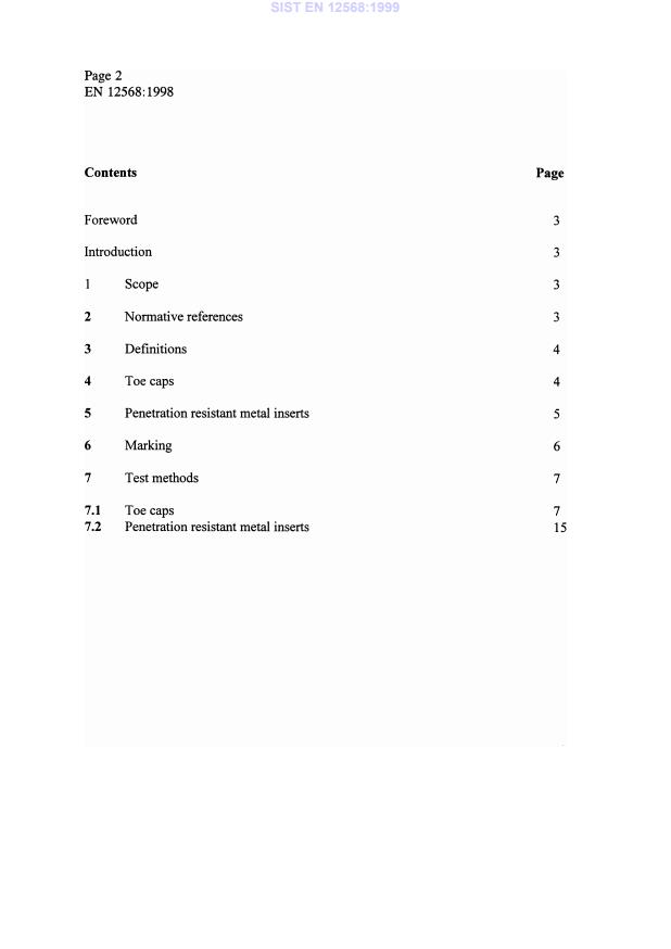 EN 12568:1998 EN 12568:1999 - Page 4 preview