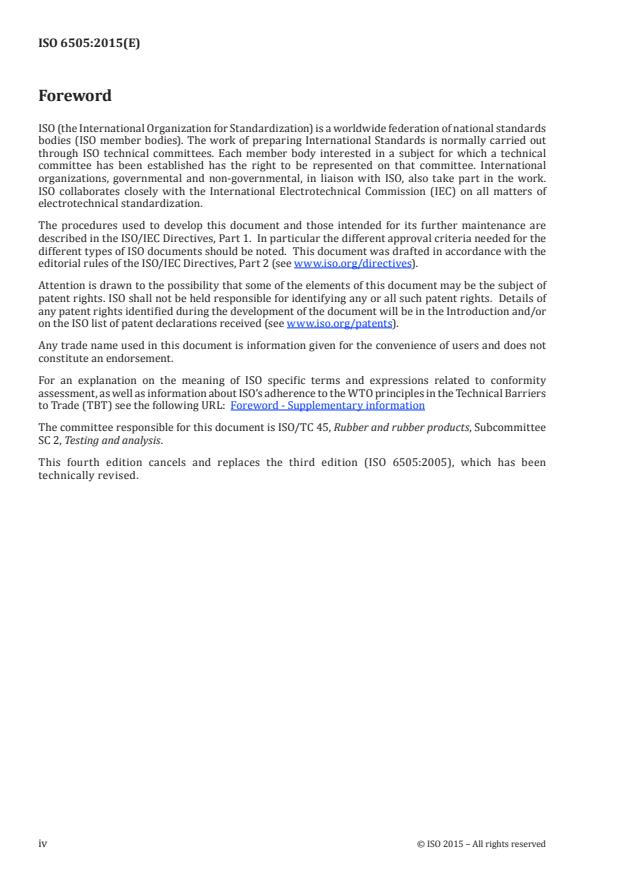 ISO 6505:2015 ISO 6505:2015 - Rubber, vulcanized or thermoplastic -- Determination of tendency to adhere to and corrode metals - Page 4 preview