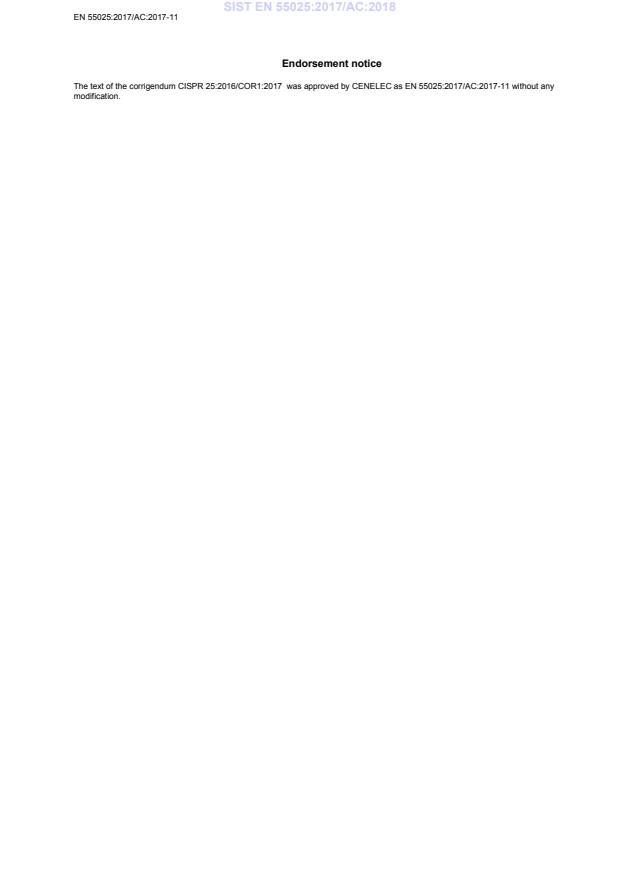 EN 55025:2017/AC:2017-11 EN 55025:2017/AC:2018 - BARVE - Page 4 preview