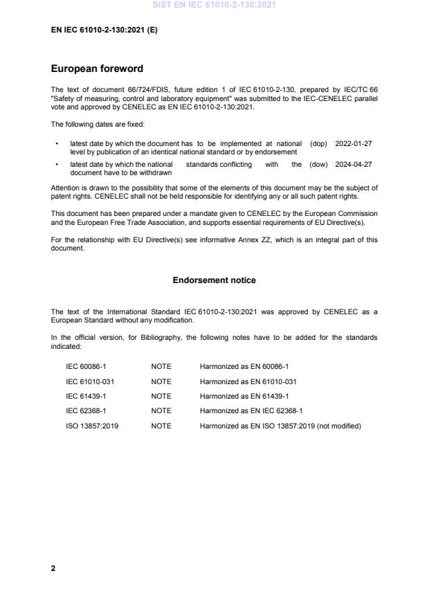 EN IEC 61010-2-130:2021 EN IEC 61010-2-130:2021 - Page 4 preview