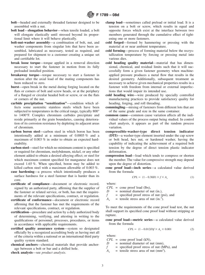 ASTM F1789-08d - Standard Terminology for F16 Mechanical Fasteners