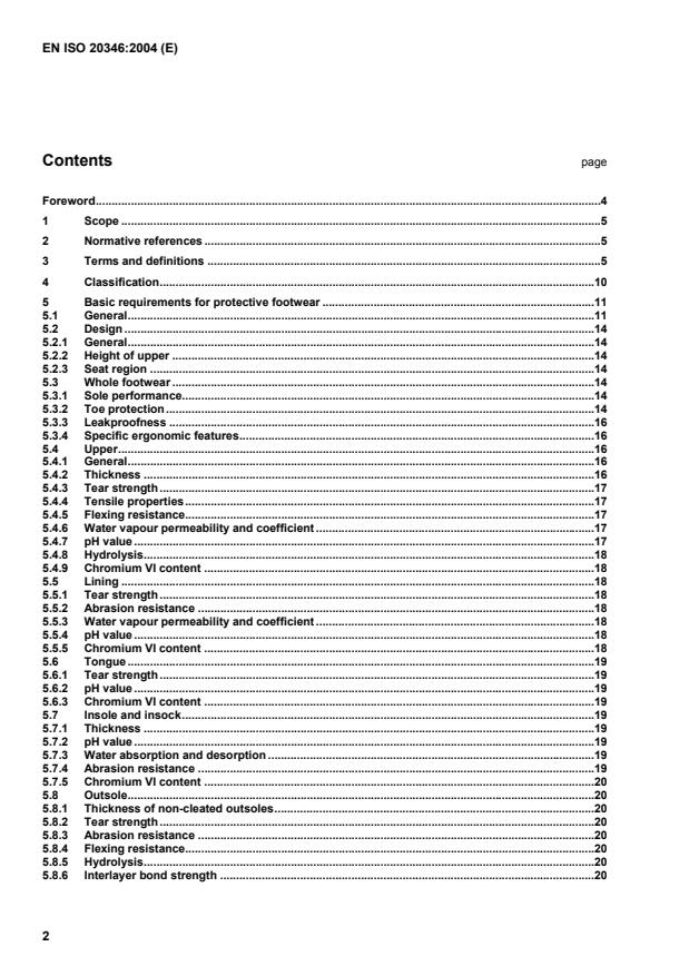 EN ISO 20346:2004 EN ISO 20346:2004 - Page 4 preview