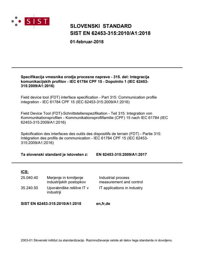 EN 62453-315:2010/A1:2018