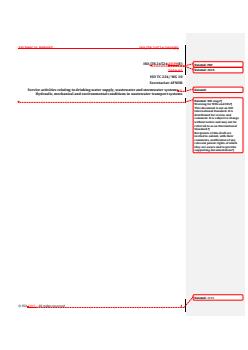 REDLINE ISO/TR 24524:2019 - Service activities relating to drinking water supply, wastewater and stormwater systems — Hydraulic, mechanical and environmental conditions in wastewater transport systems
Released:2/22/2019 - Page 1 preview