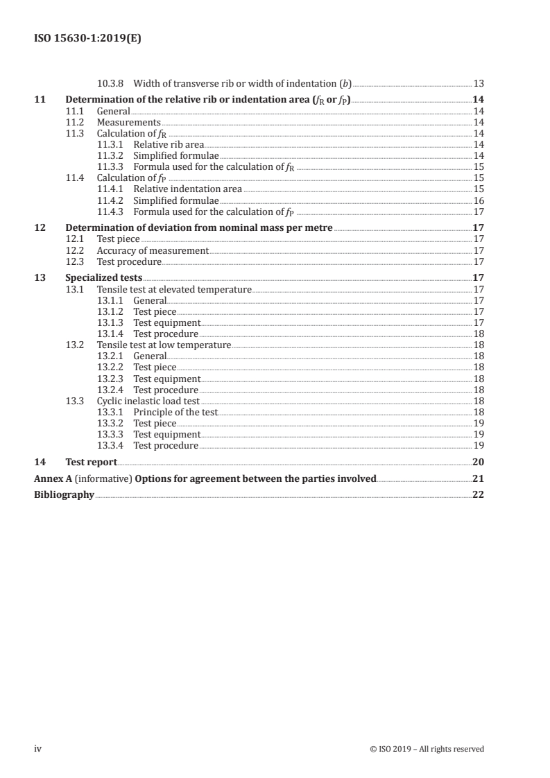 ISO 15630-1:2019 ISO 15630-1:2019 - Steel for the reinforcement and prestressing of concrete — Test methods — Part 1: Reinforcing bars, rods and wire
Released:2/7/2019 - Page 4 preview