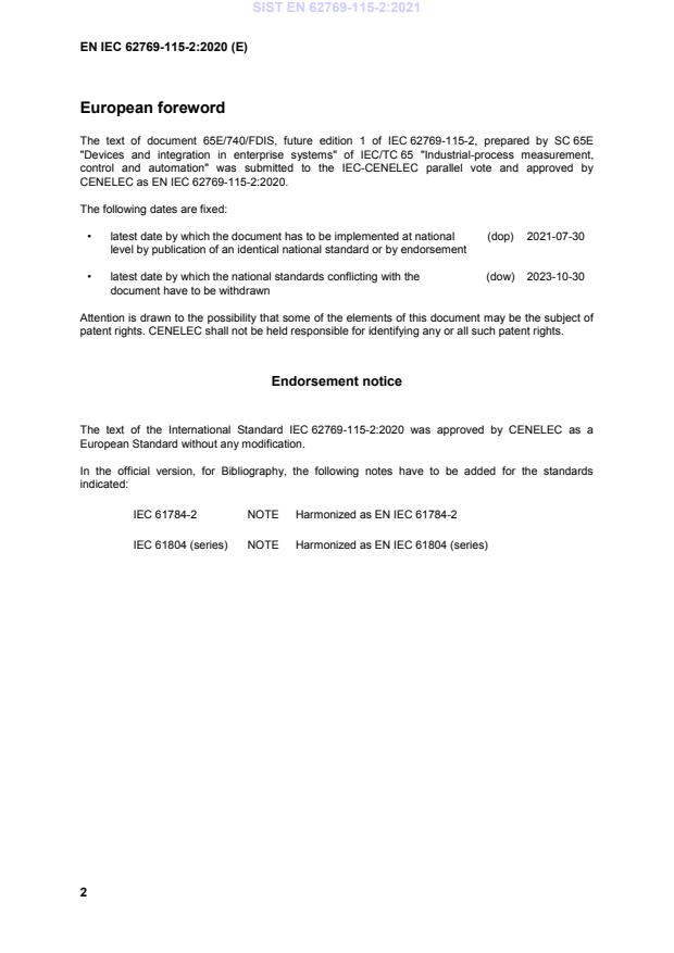 SIST EN IEC 62769-115-2:2021 SIST EN 62769-115-2:2021 - Page 4 preview