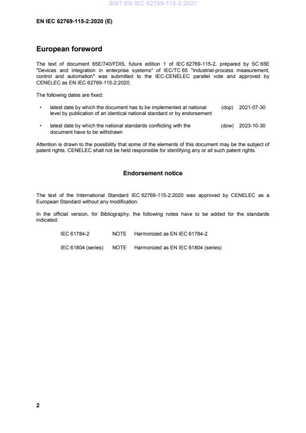 EN IEC 62769-115-2:2020 EN IEC 62769-115-2:2021 - Page 4 preview