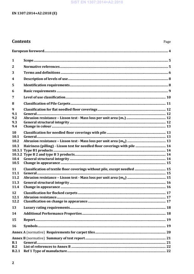 EN 1307:2014+A2:2018 EN 1307:2014+A2:2018 - Page 4 preview