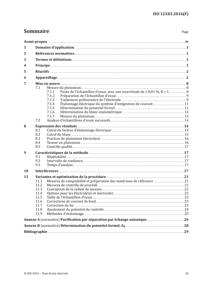ISO 12183:2016 - Technologie du combustible nucléaire — Dosage du plutonium par coulométrie à potentiel imposé
Released:5/24/2017