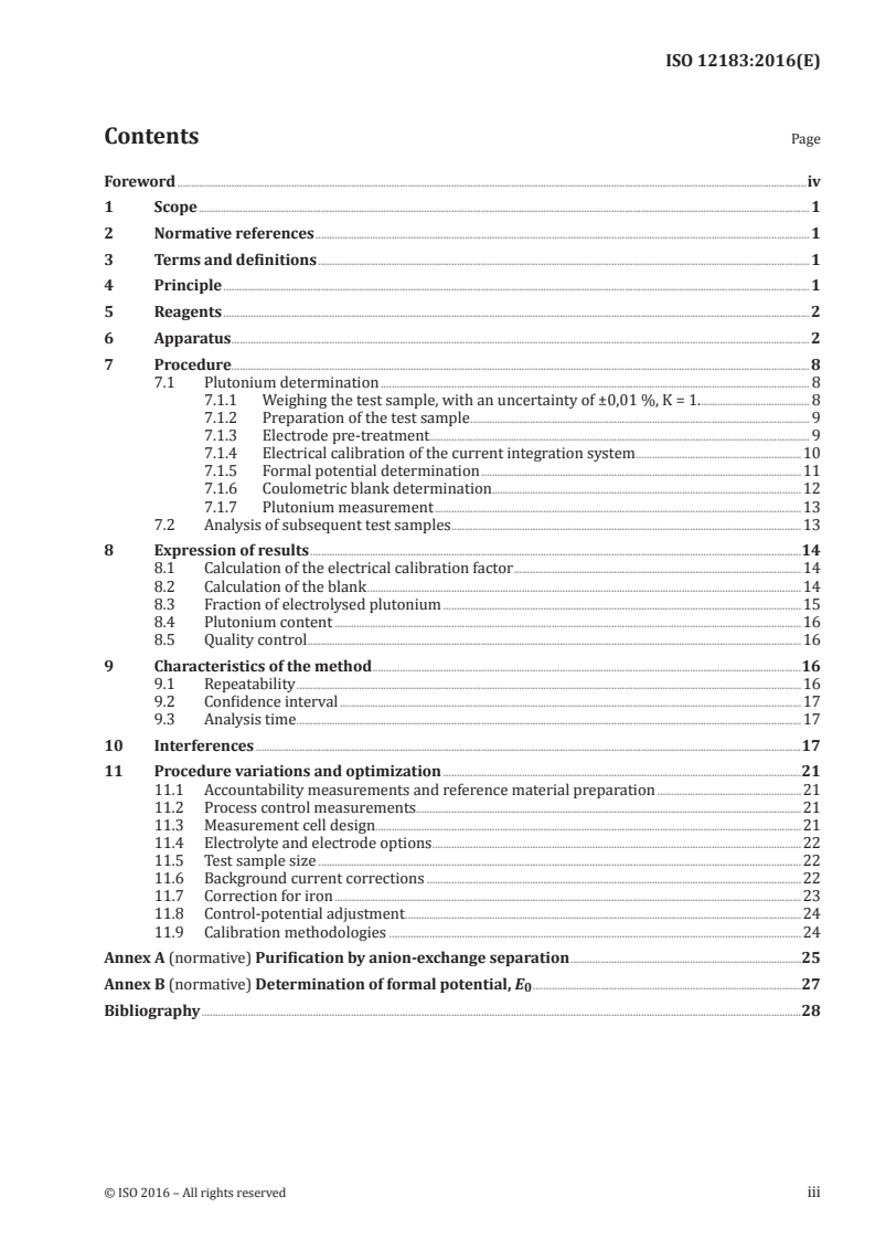 ISO 12183:2016 - Nuclear fuel technology — Controlled-potential coulometric assay of plutonium
Released:8/5/2016