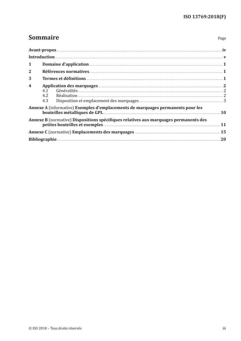 ISO 13769:2018 - Bouteilles à gaz — Marquage
Released:7/4/2018