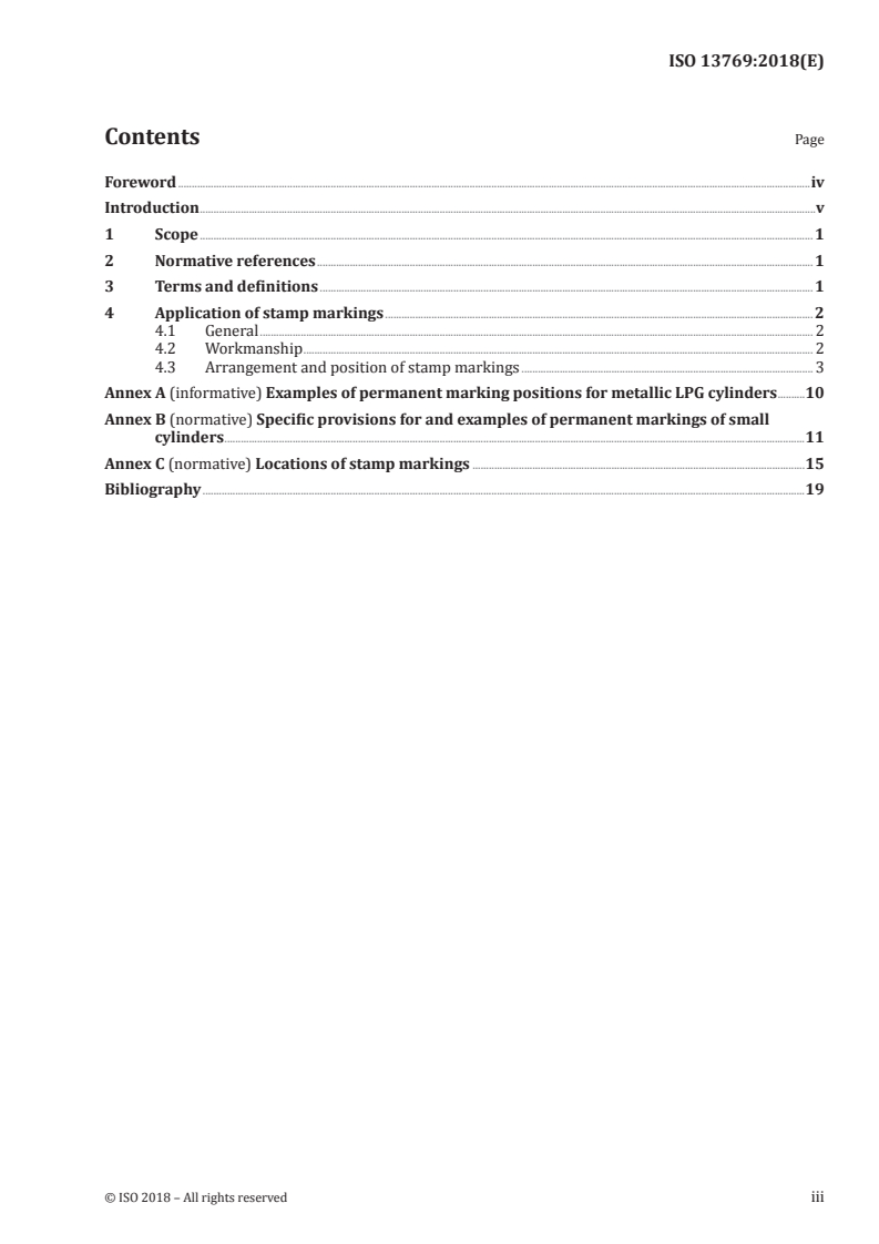 ISO 13769:2018 - Gas cylinders — Stamp marking
Released:7/4/2018