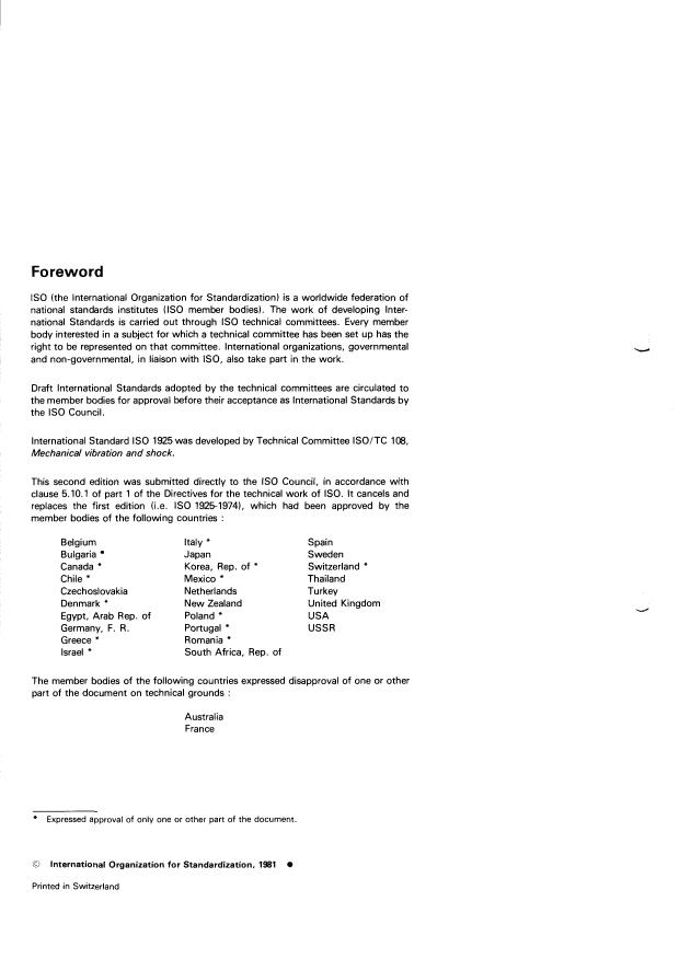 ISO 1925:1981 ISO 1925:1981 - Balancing -- Vocabulary - Page 2 preview