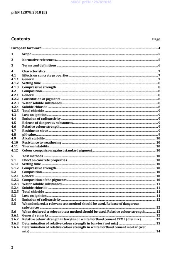 oSIST prEN 12878:2018 oSIST prEN 12878:2018 - Page 4 preview
