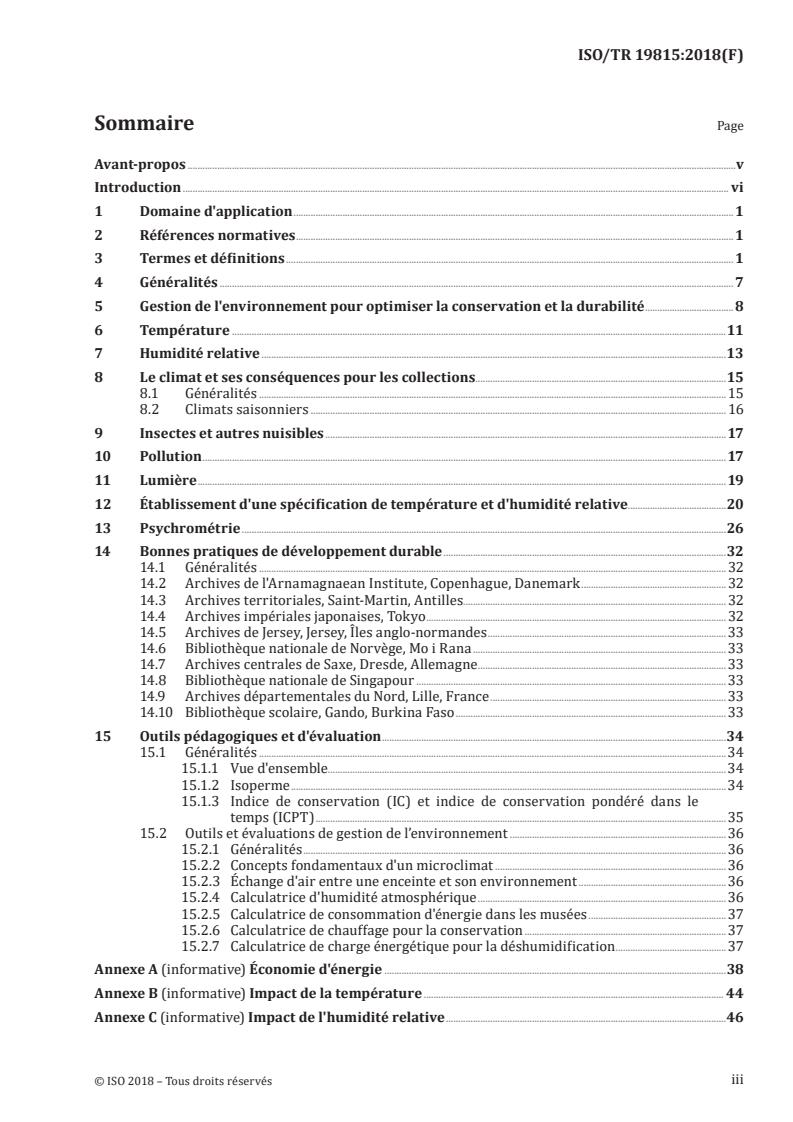 ISO/TR 19815:2018 - Information et documentation — Gestion des conditions environnementales pour les documents d'archive et de bibliothèque
Released:2. 02. 2023