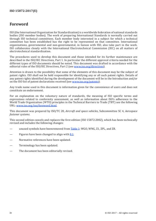 ISO 15872:2017 ISO 15872:2017 - Aerospace -- UNJ threads -- Gauging - Page 4 preview