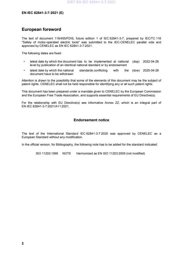 SIST EN IEC 62841-3-7:2021 SIST EN IEC 62841-3-7:2021 - Page 4 preview