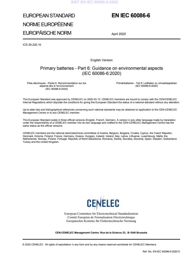EN IEC 60086-6:2020 - BARVE na PDF-str 20,29