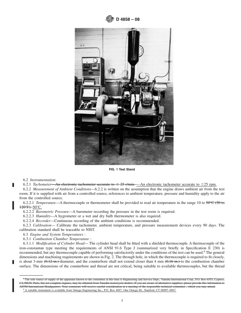 REDLINE ASTM D4858-08 - Standard Test Method for Determination of the Tendency of Lubricants to Promote Preignition in Two-Stroke-Cycle Gasoline Engines