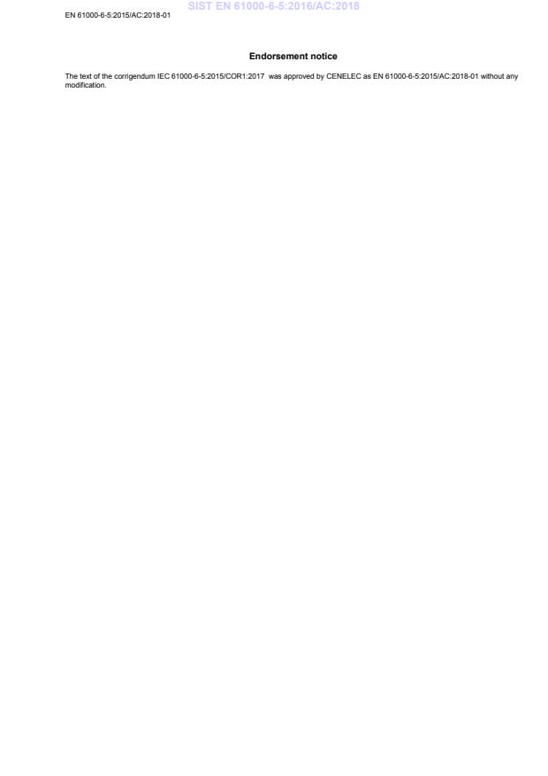 EN 61000-6-5:2015/AC:2018-01 EN 61000-6-5:2016/AC:2018 - Page 4 preview