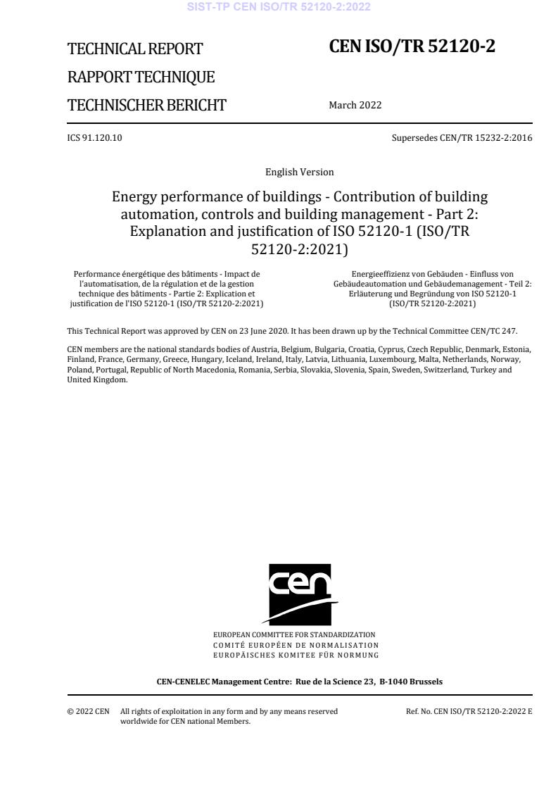 TP CEN ISO/TR 52120-2:2022
