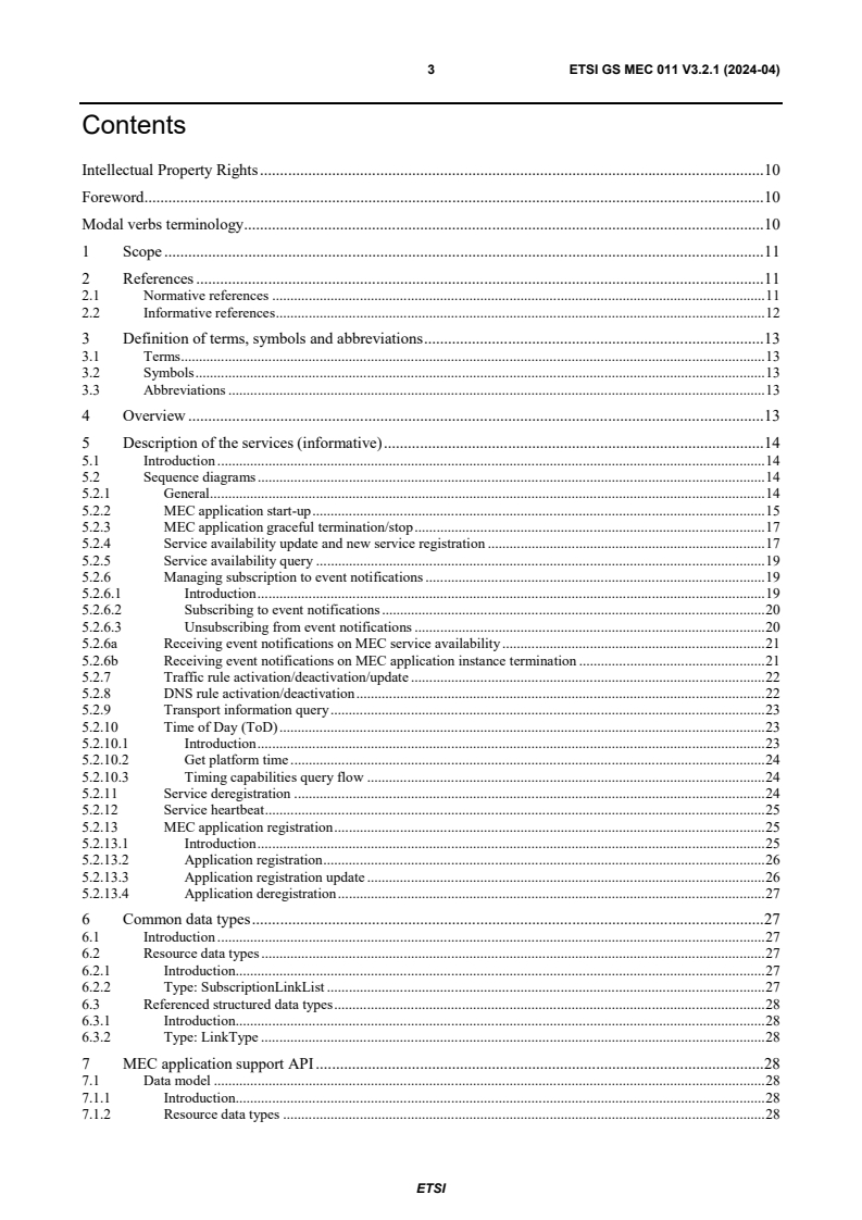 ETSI GS MEC 011 V3.2.1 (2024-04) ETSI GS MEC 011 V3.2.1 (2024-04) - Multi-access Edge Computing (MEC); Edge Platform Application Enablement