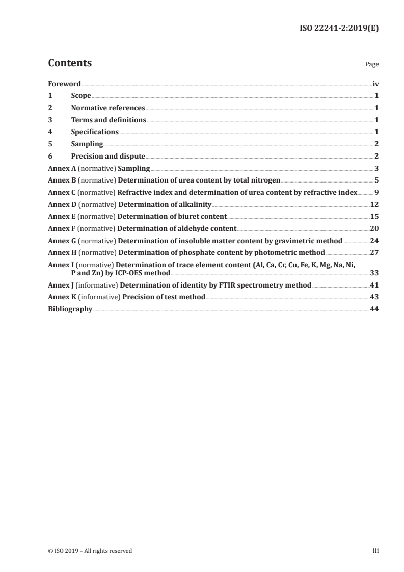 ISO 22241-2:2019 - Diesel engines — NOx reduction agent AUS 32 — Part 2: Test methods
Released:2/12/2019