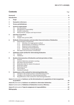 ISO 11737-1:2018 ISO 11737-1:2018 - Sterilization of health care products — Microbiological methods — Part 1: Determination of a population of microorganisms on products
Released:1/12/2018 - Page 3 preview
