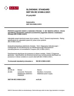 EN IEC 61800-2:2021 - BARVE - Page 1 preview