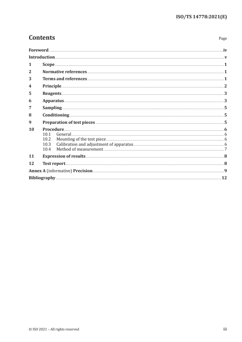 ISO/TS 14778:2021 - Paper and board — Measurement of water contact angle by optical methods
Released:11. 01. 2021