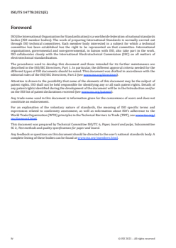 ISO/TS 14778:2021 ISO/TS 14778:2021 - Paper and board — Measurement of water contact angle by optical methods
Released:11. 01. 2021 - Page 4 preview