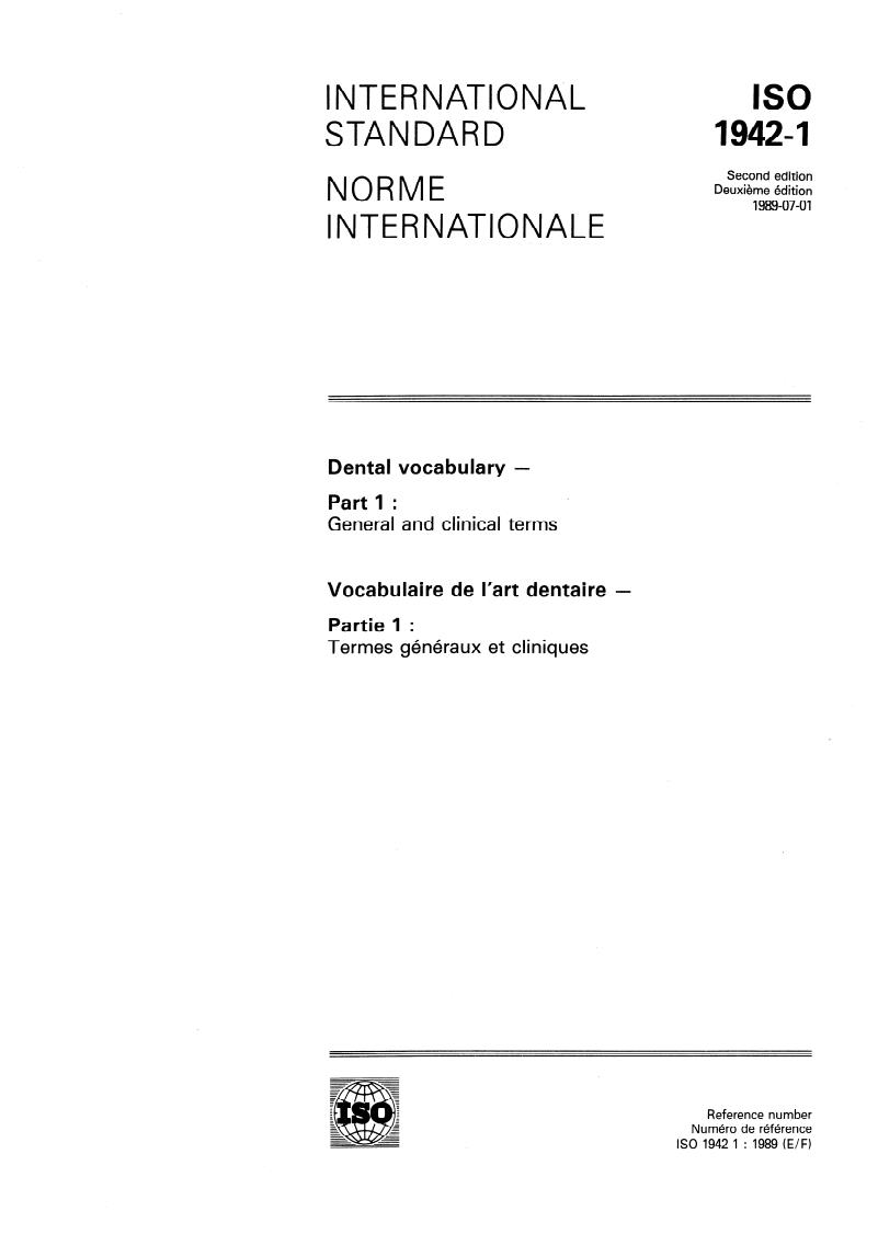 ISO 1942-1:1989