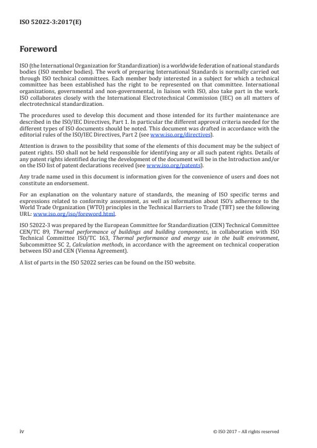 ISO 52022-3:2017 ISO 52022-3:2017 - Energy performance of buildings -- Thermal, solar and daylight properties of building components and elements - Page 4 preview