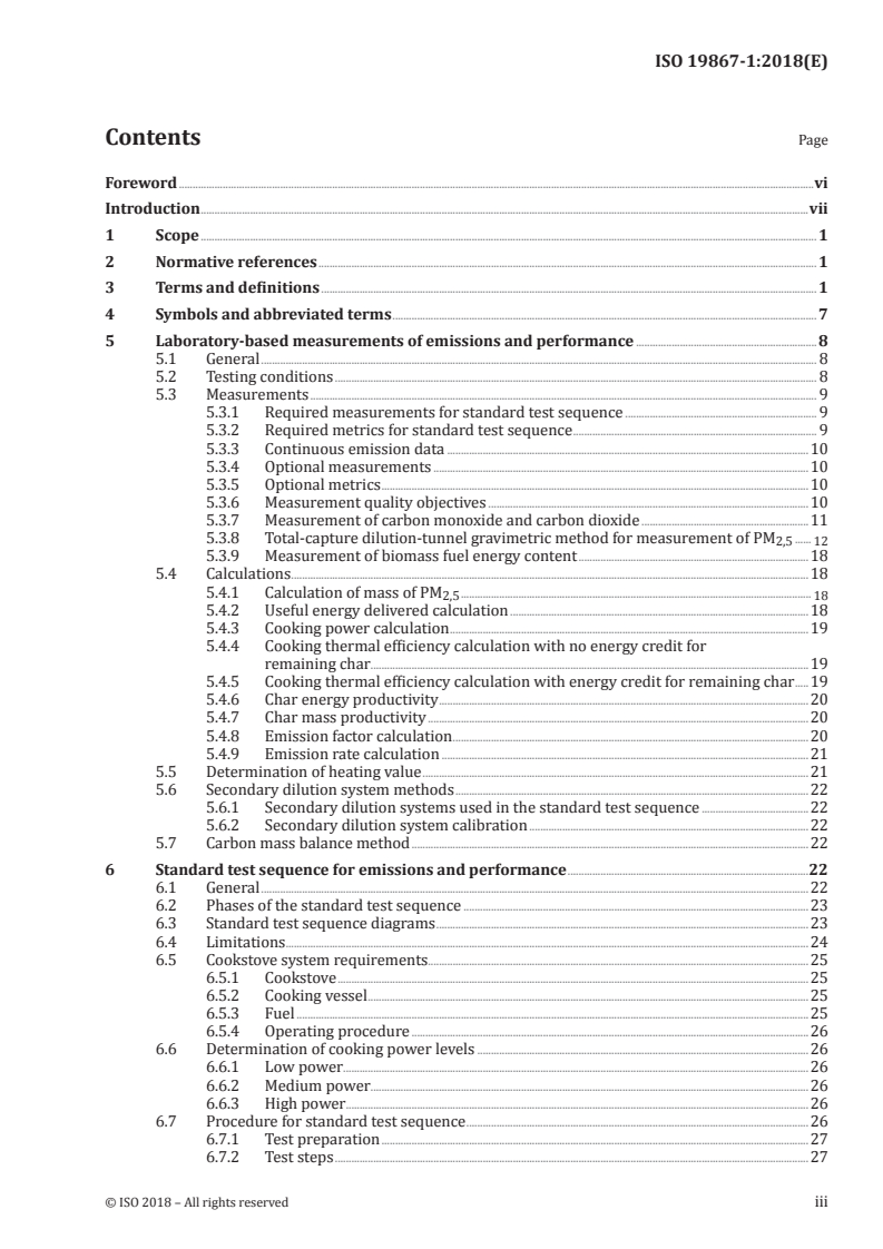 ISO 19867-1:2018 - Clean cookstoves and clean cooking solutions — Harmonized laboratory test protocols — Part 1: Standard test sequence for emissions and performance, safety and durability
Released:6/4/2018